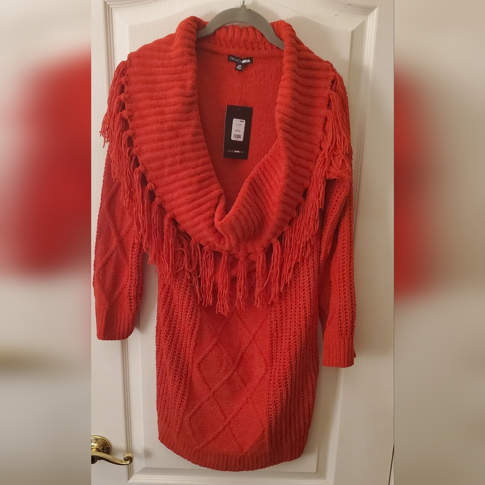 Fall Feels Sweater Mini Dress